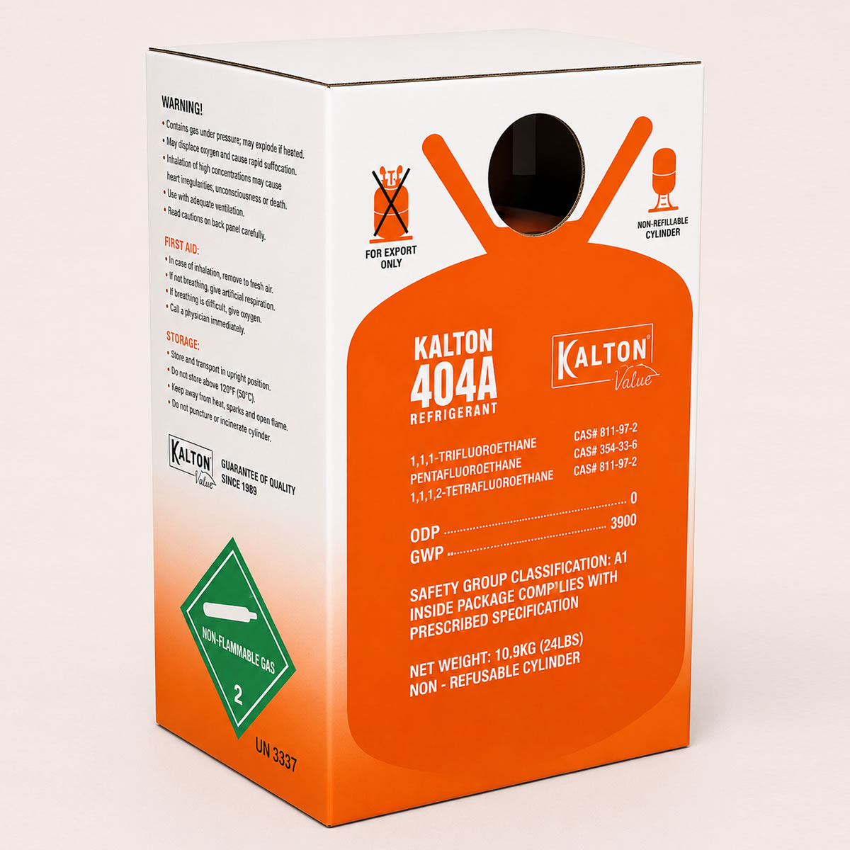 Kalton R404A Refrigerant Gas